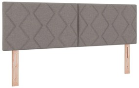 Fejtámla Gyémánt Blokk Design Taupe 140 cm Szövet