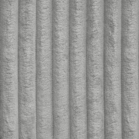 Kihúzható, kétoldalas L-alakú ülőgarnitúra NORDEN TILIA 250x140 cm, világosszürke