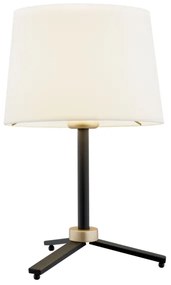 Argon 8319 - Asztali lámpa CAVALINO 1xE27/15W/230V 39 cm krémes/fekete