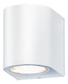 Azzardo Rimini kültéri fali lámpa, fehér, GU10, 1x35W, AZ-2175