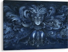 Kép - sötét barokk (70x50 cm)