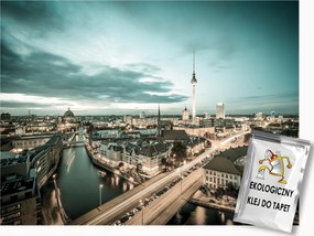 Fotótapéta Flizelina Berlin Tv Torony Panoráma Város Németország 100x75 ragasztó