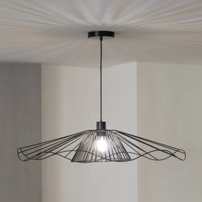 Brilagi - CERIA WIRE kábeles LED csillár 1xE27/40W/230V, átmérő 80 cm, fekete