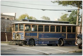 Poszterek 120x80 Antik Trolleybus