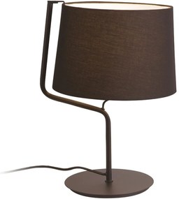 MaxLight Chicago asztali lámpa 1x100 W fekete T0029