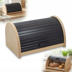 Kenyértartó Fa Kenyértartó Kenyér Zsemle Kenyértartó Fekete