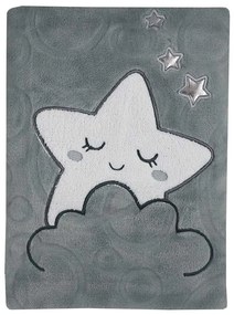 Gyerek pléd Koala Sleeping Star grey