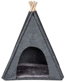 Sötétszürke teepee sátor kisállatoknak - Wenko