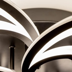 Brilagi - LED Dimmelhető felületre szerelhető csillár TWIST LED/125W/230V 3000-6500K + távirányító