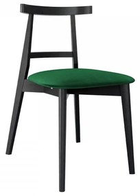 Étkezőszék KD 71 (fekete + smaragd) . 1103489