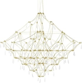 King Home CONSTELATION GOLD MSE1501100127 Függőlámpa 72x72W/LED 3000K 2880LM IP20