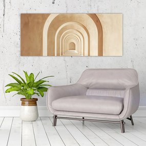 Kép - Bézs átjáró (120x50 cm)