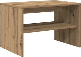 vidaXL kézműves tölgy színű szerelt fa TV-szekrény 60x40x40 cm