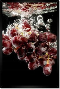 Poszterek keretben 40x60 Sötét szőlő a vízben