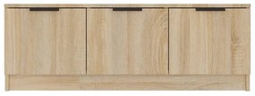 sonoma tölgy színű szerelt fa TV-szekrény 102 x 35 x 36,5 cm