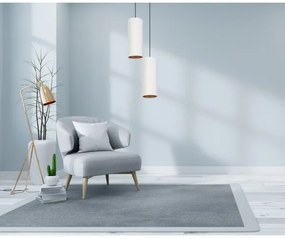 AVALO függeszték 2xE27/60W/230V, 20 cm, fehér/rezes