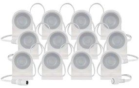 LED RGBIC+CCT Dekoratív lánc GoSmart 12xLED/7W/230V 255 cm Wi-Fi Tuya