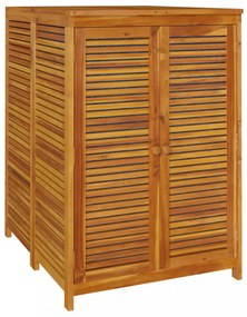 tömör akácfa kerti tárolóláda 70 x 87 x 104 cm