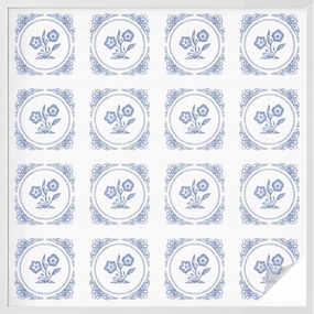 Öntapadós Ablakfólia Adatvédelem Finom virágok 100x100