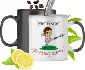 Mágikus Bögre Labdarúgóknak Színváltós Nyomtatott Fotóval