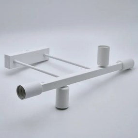 Csillár rúdon ASTRID 4xE27/60W/230V fehér