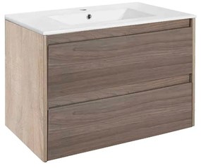 Porto 80 alsó szekrény mosdóval sonoma tölgy-rauna szil