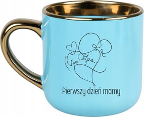 Bögre Kék 400ml Ajándék Vicces Anyák Napja Első Anyák Napja