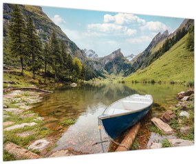 Kép - Seealpsee, svájci tó (90x60 cm)