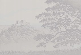 Fotótapéta Flizelin Dekoratív Iroda Kastély tájkép 152x104 Ragasztó