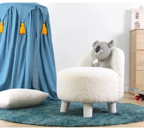 PIXI gyermekfotel, átmérő 46 cm, fehér