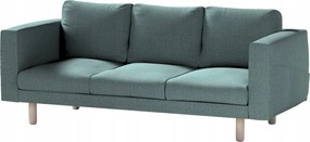 Dekoria Norsborg 3 személyes kanapé huzat Ikea kék