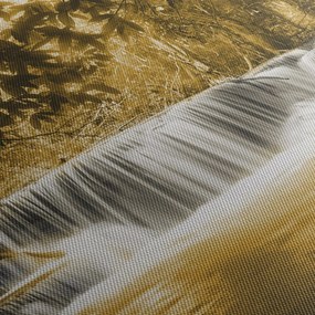 Kép - Vízesés, vintage (120x50 cm)
