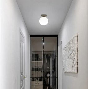 Mennyezeti lámpa MOONLIGHT 1xE27/15W/230V Ø 16 cm krémszínű