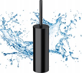 Fekete álló Wc kefe Elegáns design és tartósság