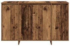 Barna büfé Régi fa Fa 120 x 41 x 75 cm Büfé Négyszögletes