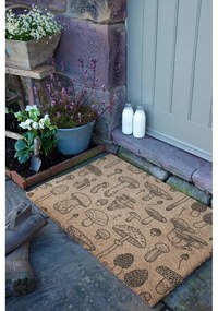 Kókuszrost lábtörlő 40x60 cm Mushrooms – Artsy Doormats