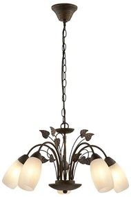 Globo 30800523X - Csillár láncon VENEZIA 5xE14/40W/230V