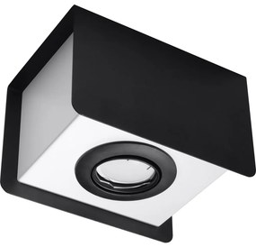 SOLLUX SL-0409 STEREO Kocka Mennyezeti Lámpa Fehér, Fekete GU10 IP20