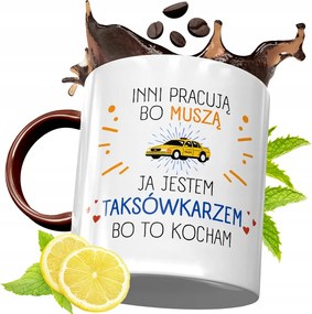 Bordó Bögre Taxisofőrnek Születésnapra Ajándék fényképes nyomattal