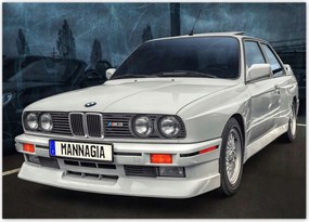 Poszterek 70x50 Bmw M3 E30 Hármas 3er