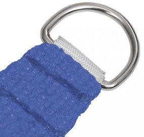 kék HDPE napvitorla 160 g/m² 2,5 x 3 m