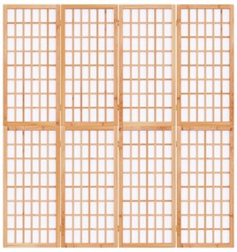 4 paneles japán stílusú összecsukható paraván 160 x 170 cm