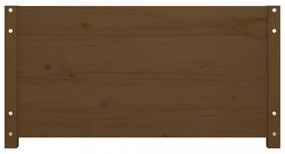 mézbarna tömör fenyőfa kanapéágy 90 x 190 cm (Single)