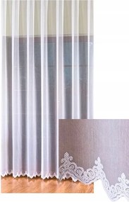 Függöny Fehér Egyszerű elegáns hímzett Sárkány szalag békáknak Alagút sz.140x200