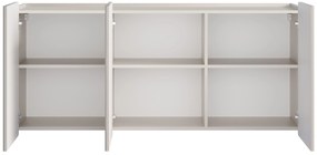 Malmi fali komód 150 cm - kasmír / arany