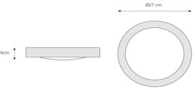 Lucide 79158/01/31 - Fürdőszobai mennyezeti lámpa FRESH 1xE27/20W/230V