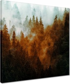 Vászonkép 40x40 Őszi táj Hegyek