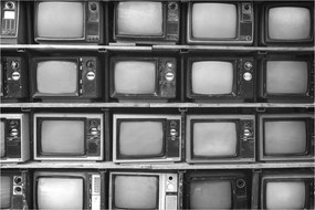 Kép - Retro TV (90x60 cm)