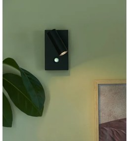 Nordlux - OMARI LED/3,2W/230V fekete, állítható fényerőjű fali spotlámpa