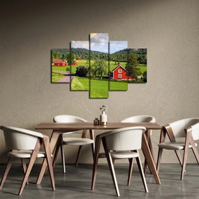 Vidéki kép (150x105 cm)